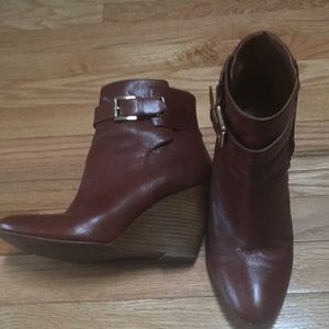 Wedge booties